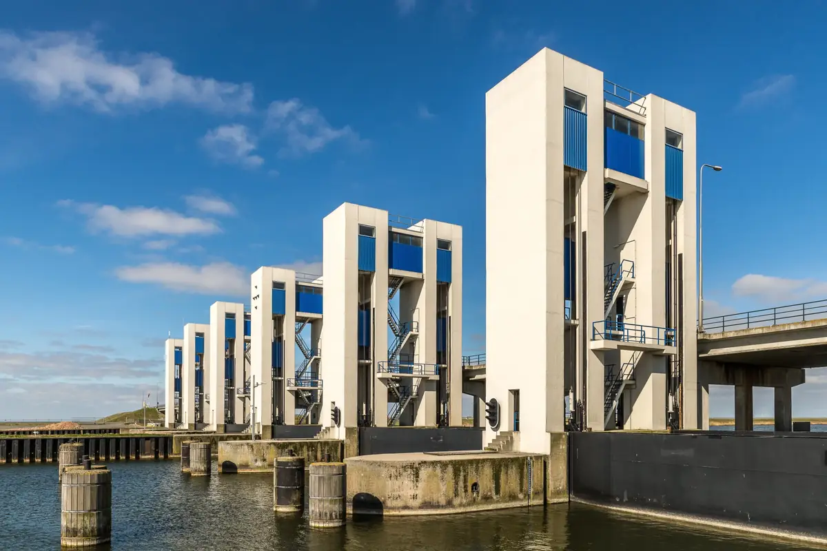 Waterbouwkundig kunstwerk van Rijkswaterstaat