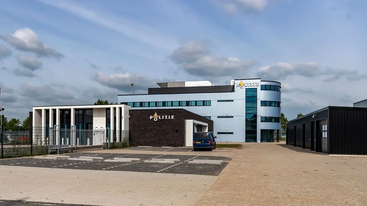 Het teambureau van de politie in Purmerend